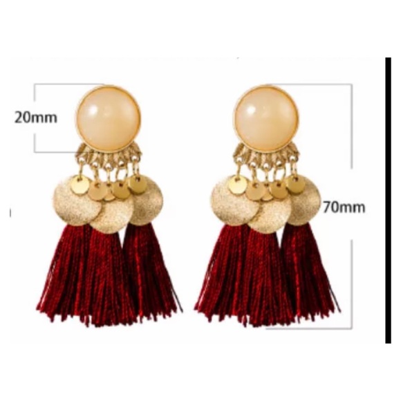 Tassels Earrings ( NWT) - Picture 4 of 4